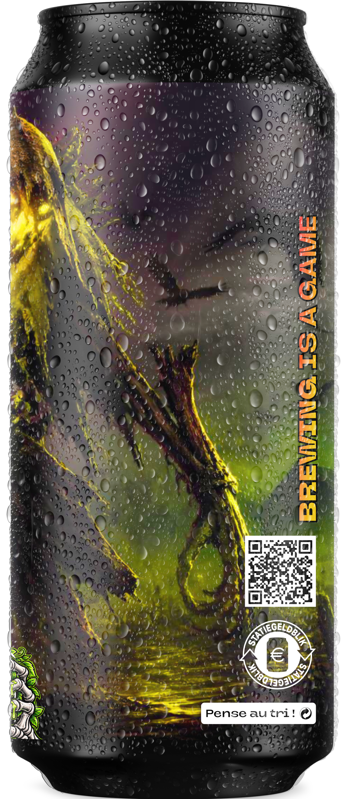 Fields of Dread, canette vue de droite