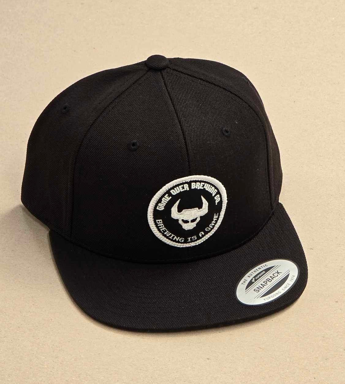 Casquette Snapback Noir logo brodé