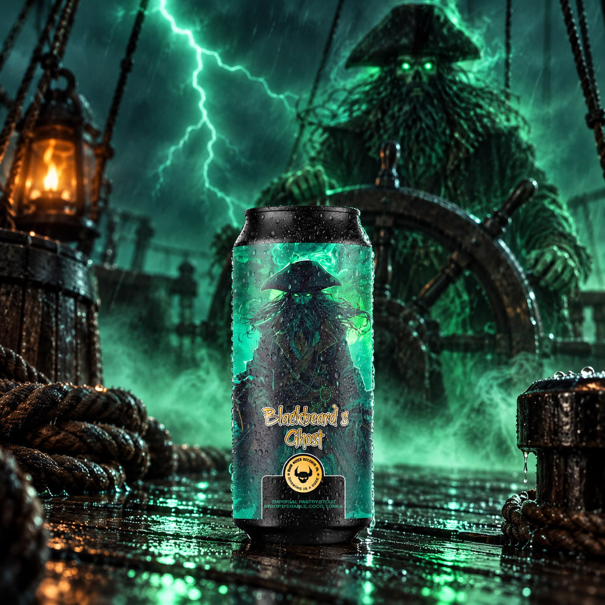 Blackbeard's Ghost, vue 1