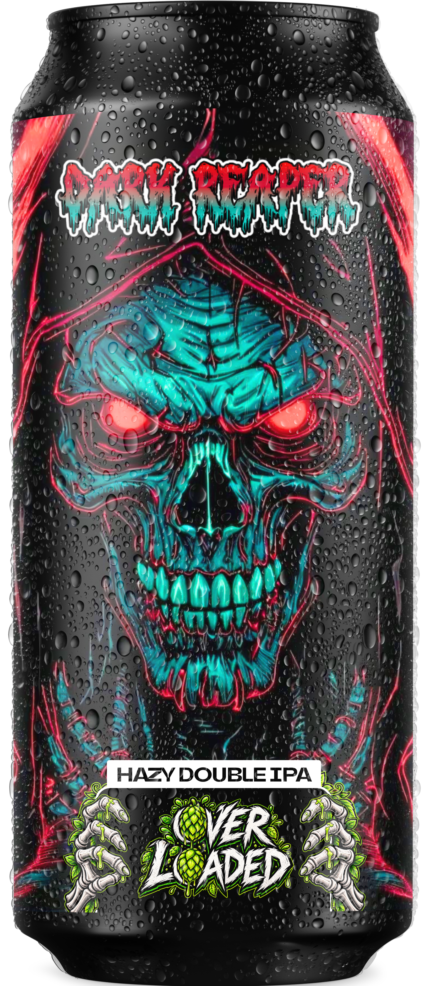 Dark Reaper, canette Hazy Double IPA Over Loaded